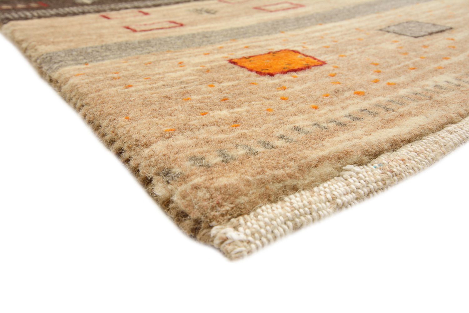 Tappeto Gabbeh - Loribaft Indus - 281 x 203 cm - beige chiaro
