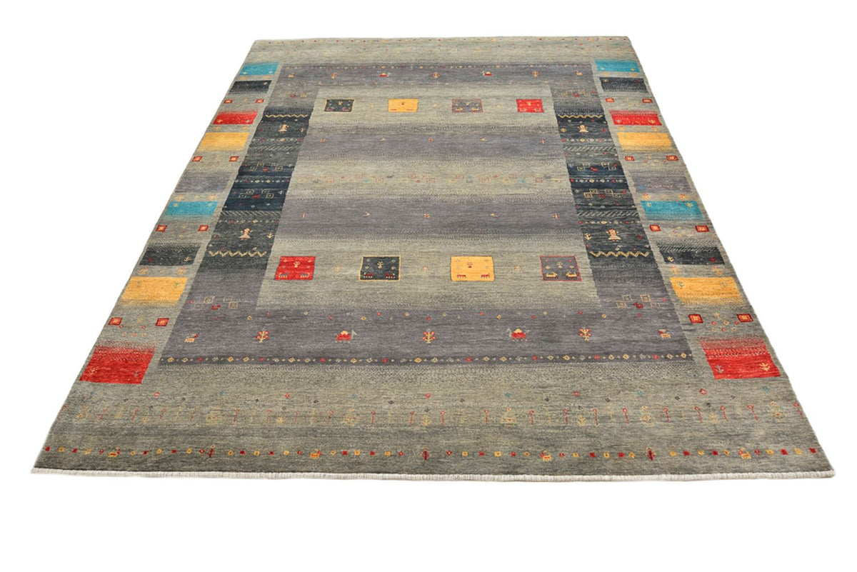 Tappeto Gabbeh - Loribaft Indus - 241 x 175 cm - sabbia