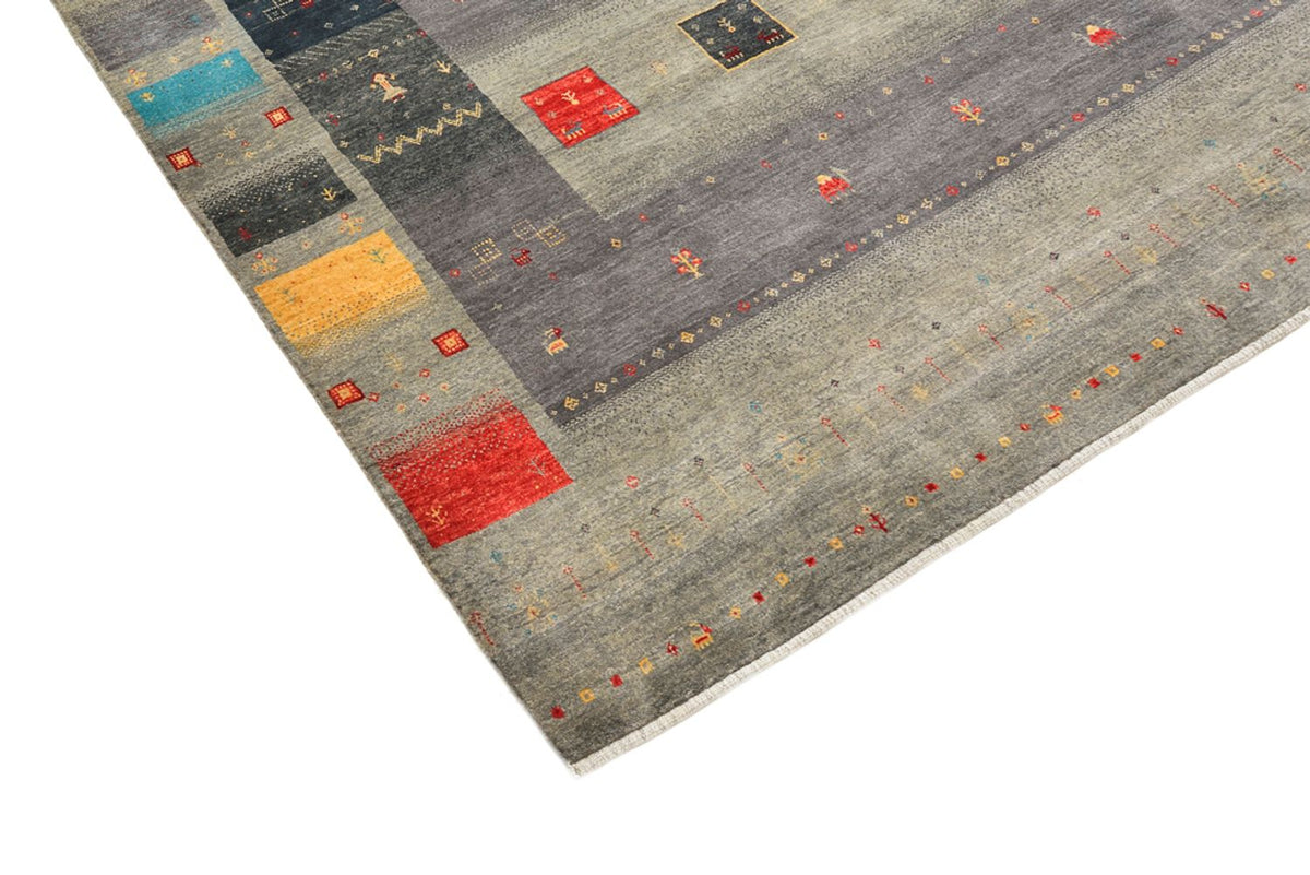 Tappeto Gabbeh - Loribaft Indus - 241 x 175 cm - sabbia