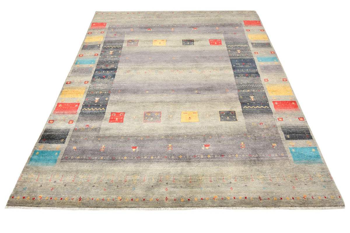 Tappeto Gabbeh - Loribaft Indus - 241 x 175 cm - sabbia