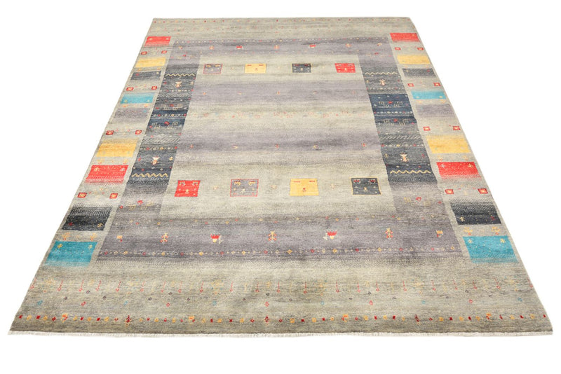 Tappeto Gabbeh - Loribaft Indus - 241 x 175 cm - sabbia