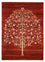 Tappeto Gabbeh - Loribaft Indus - 243 x 176 cm - rosso