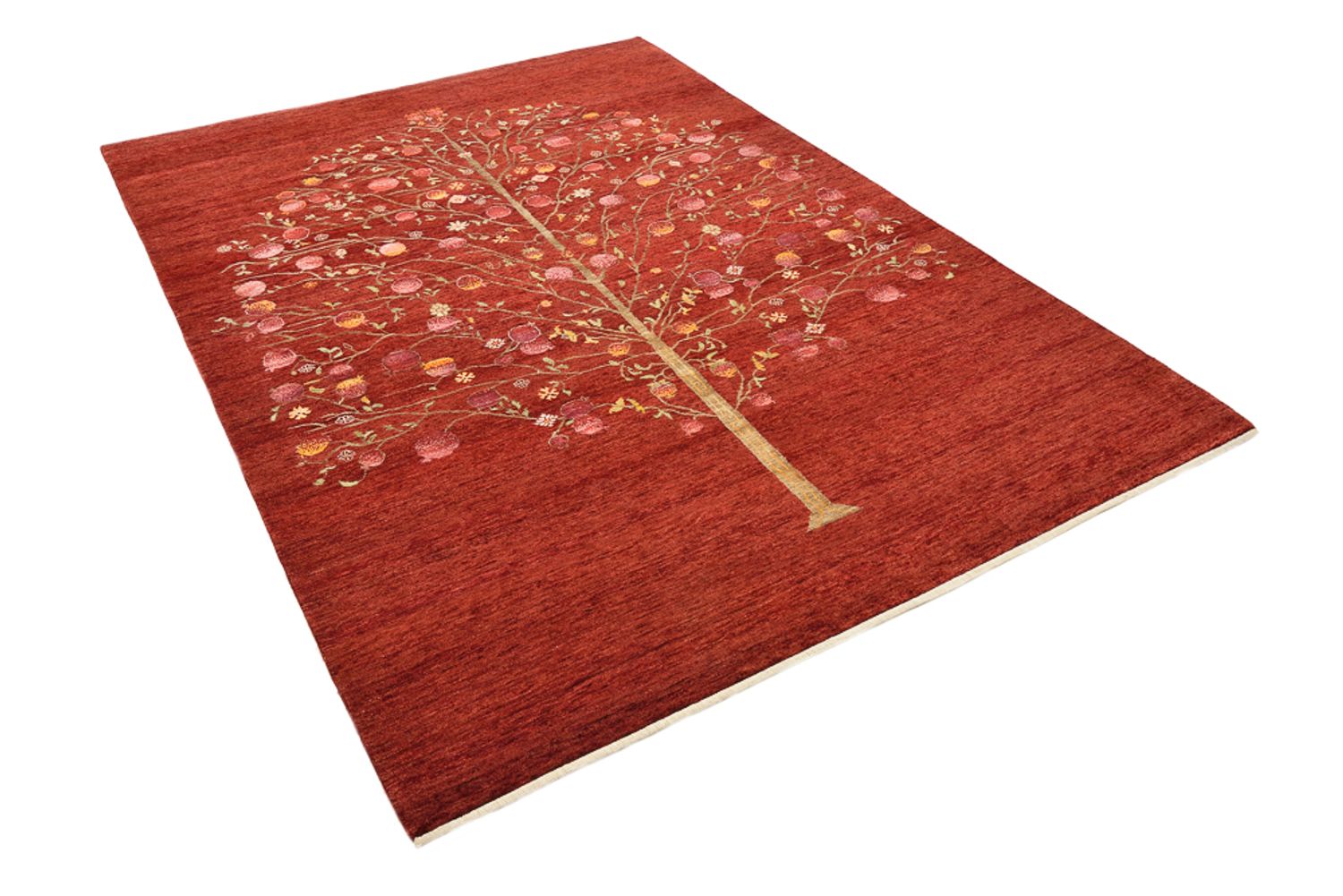 Tappeto Gabbeh - Loribaft Indus - 243 x 176 cm - rosso