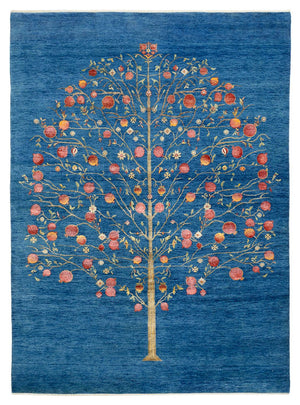 Tappeto Gabbeh - Loribaft Indus - 243 x 177 cm - blu