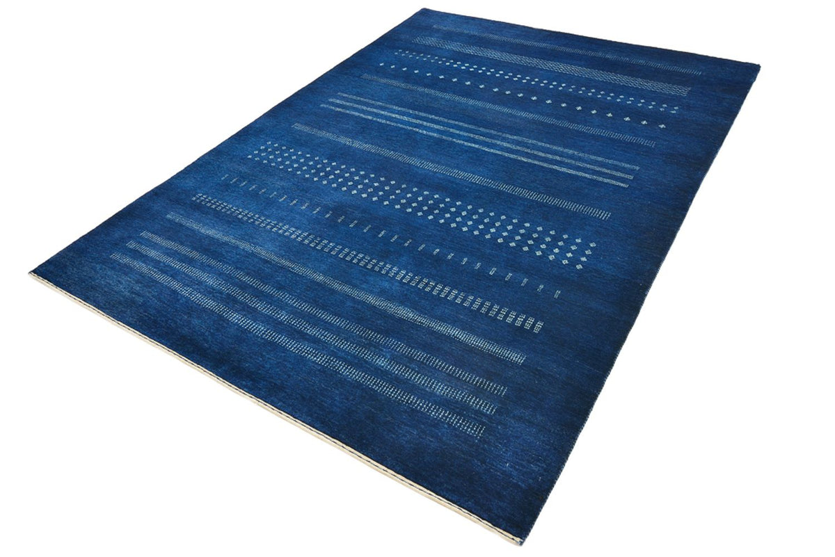 Tappeto Gabbeh - Loribaft Indus - 237 x 172 cm - blu scuro