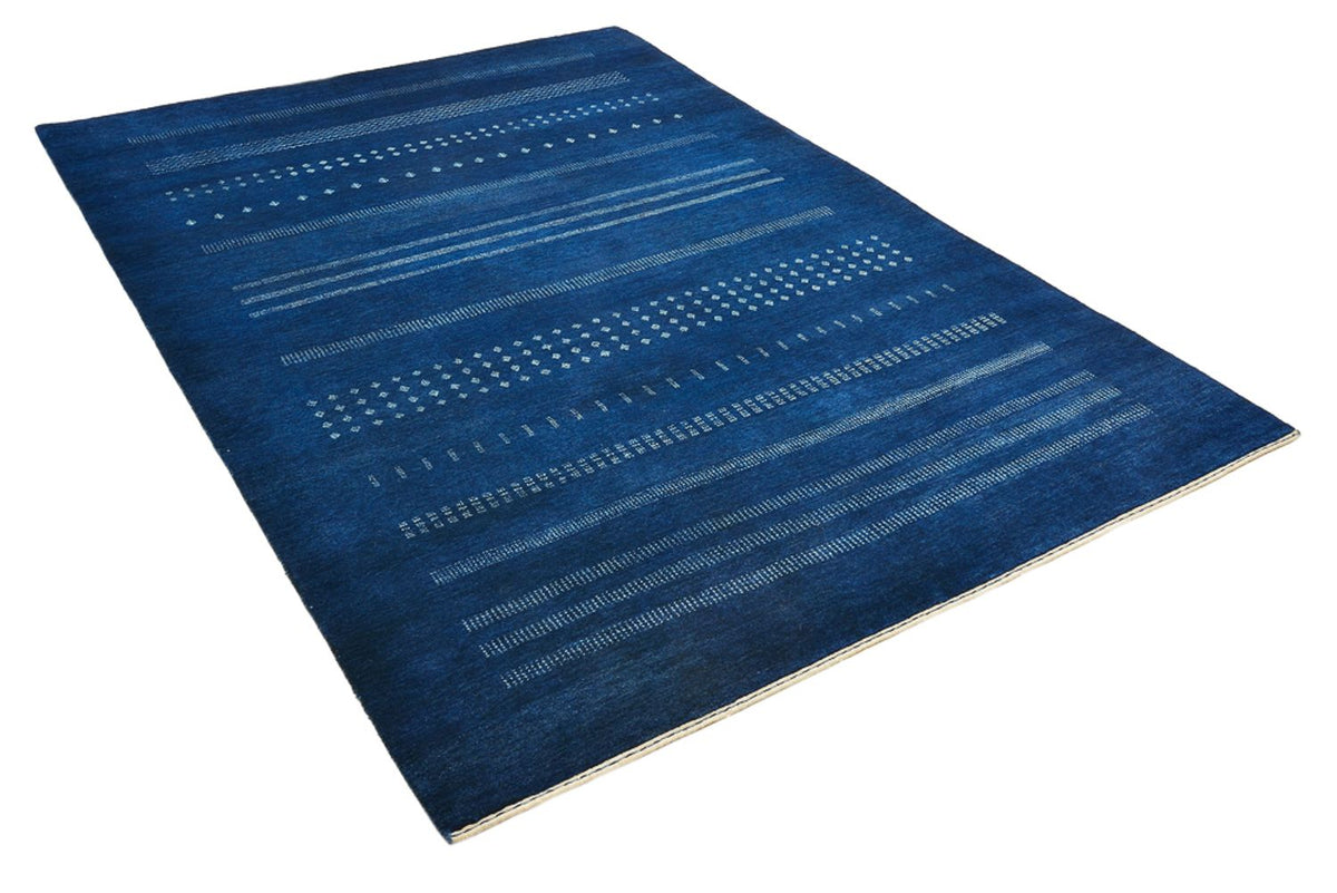 Tappeto Gabbeh - Loribaft Indus - 237 x 172 cm - blu scuro
