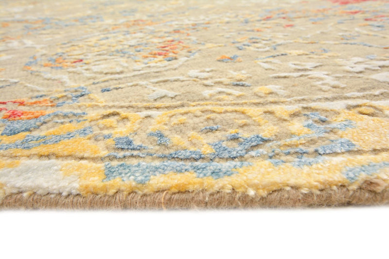 Tappeto di design rotondo  - 204 x 202 cm - sabbia