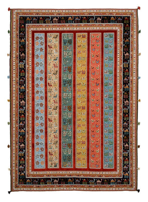 Tappeto orientale - 245 x 176 cm - multicolore