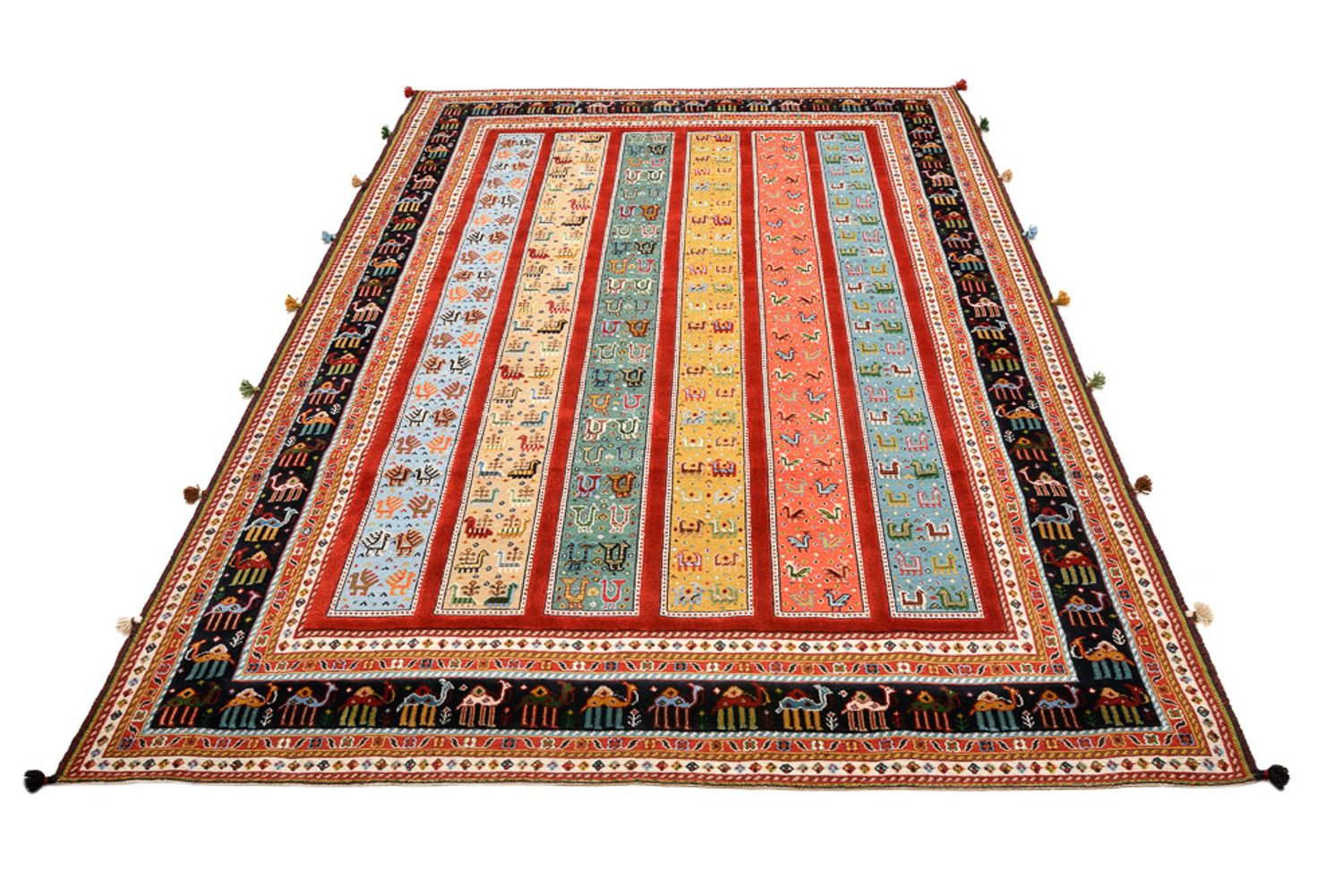 Tappeto orientale - 245 x 176 cm - multicolore
