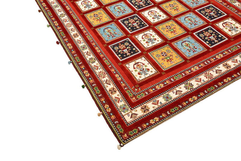 Tappeto orientale - 245 x 177 cm - rosso