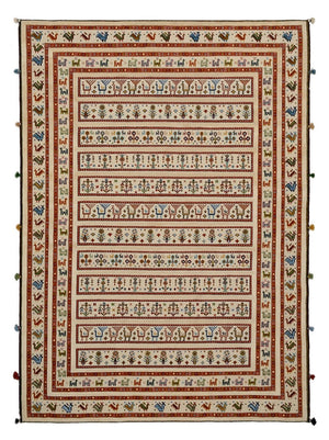 Tappeto orientale - 245 x 177 cm - beige chiaro