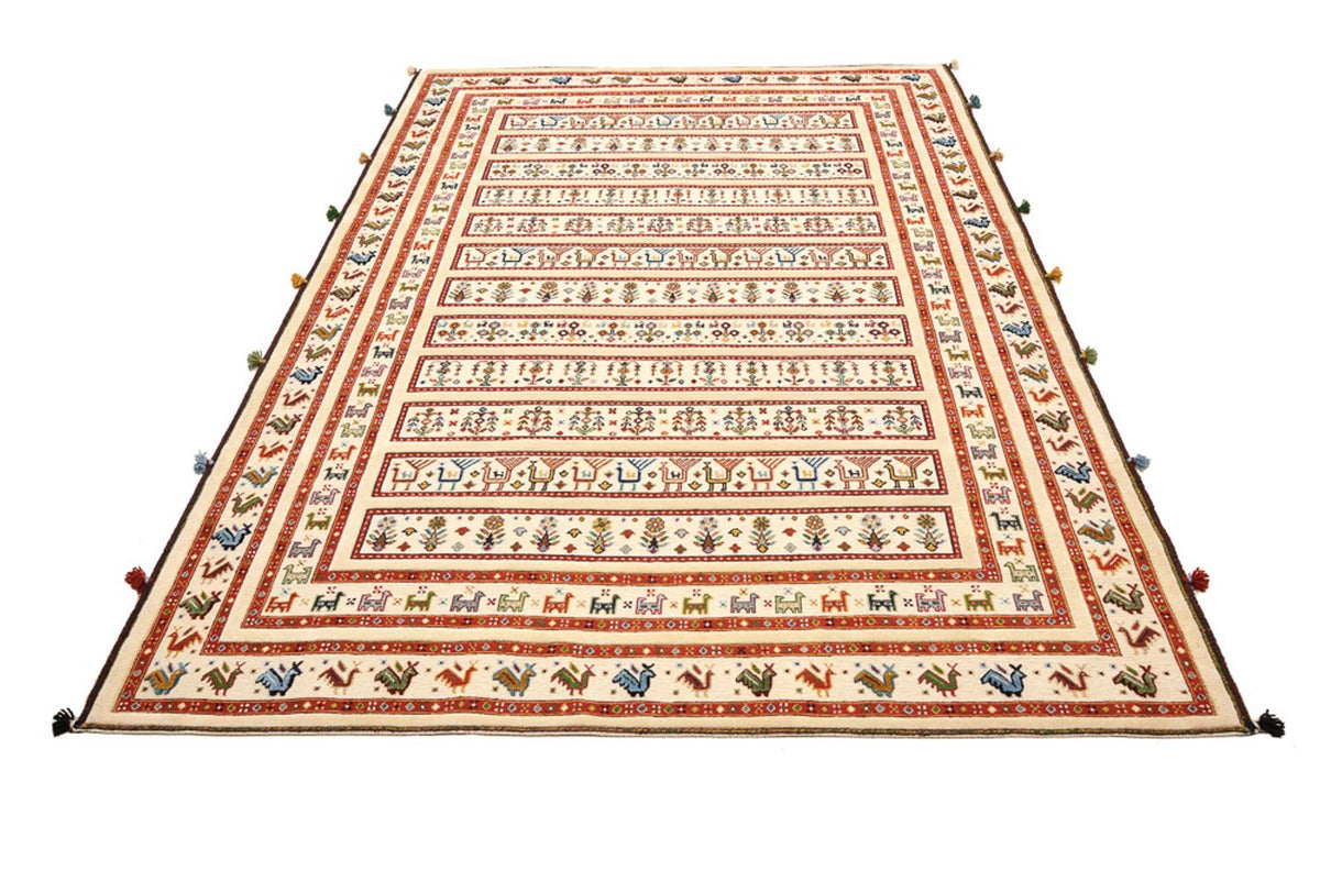 Tappeto orientale - 245 x 177 cm - beige chiaro