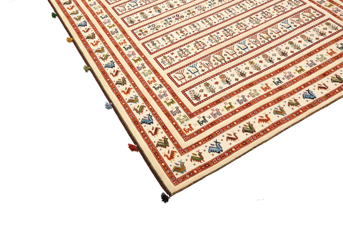 Tappeto orientale - 245 x 177 cm - beige chiaro