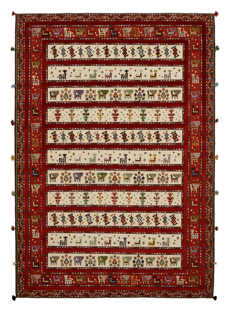 Tappeto orientale - 245 x 175 cm - beige chiaro