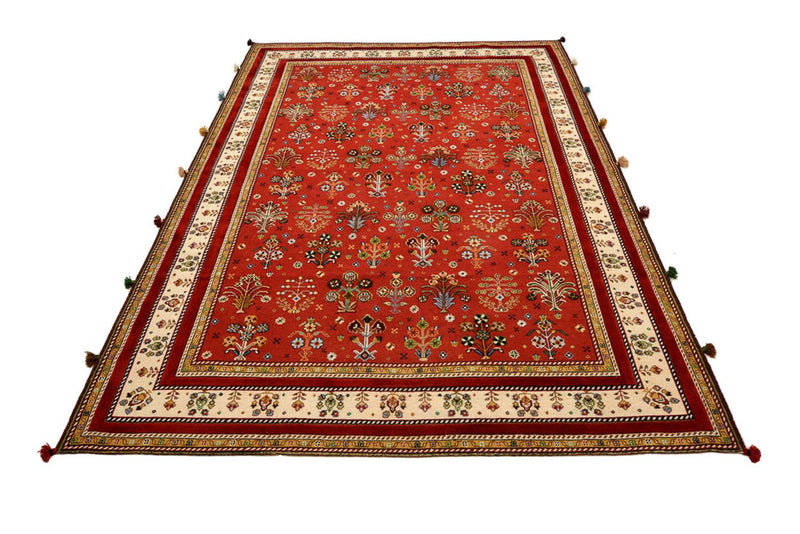 Tappeto orientale - 245 x 176 cm - rosso