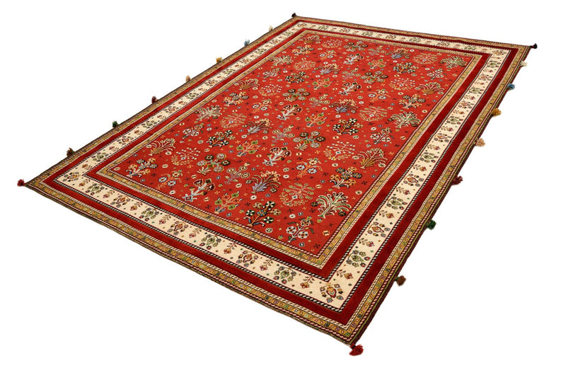 Tappeto orientale - 245 x 176 cm - rosso