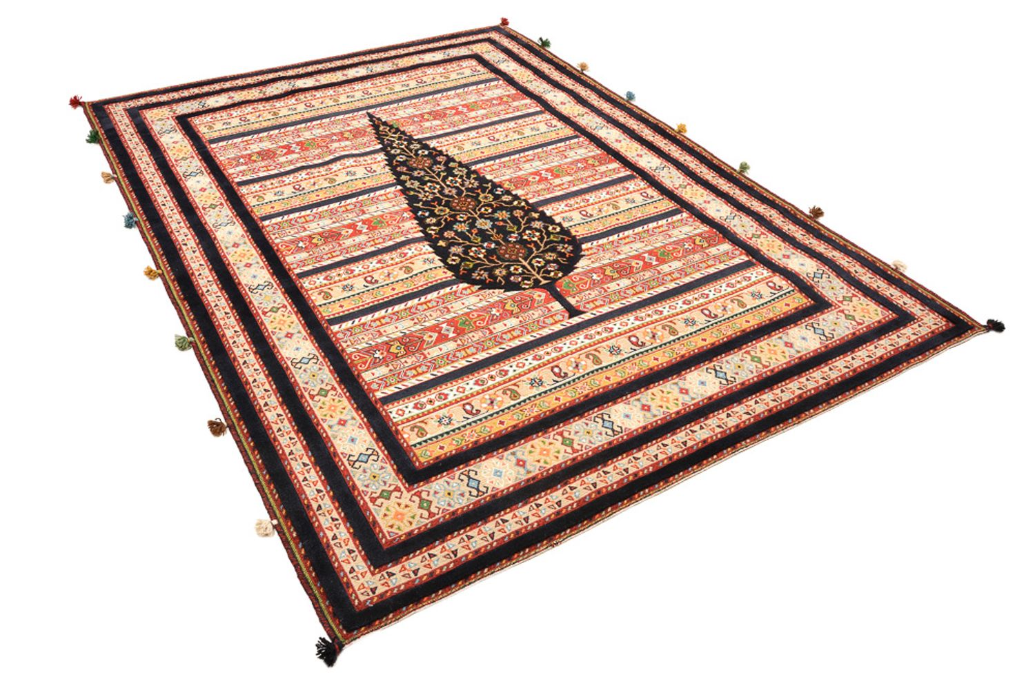 Tappeto orientale - 243 x 176 cm - beige chiaro