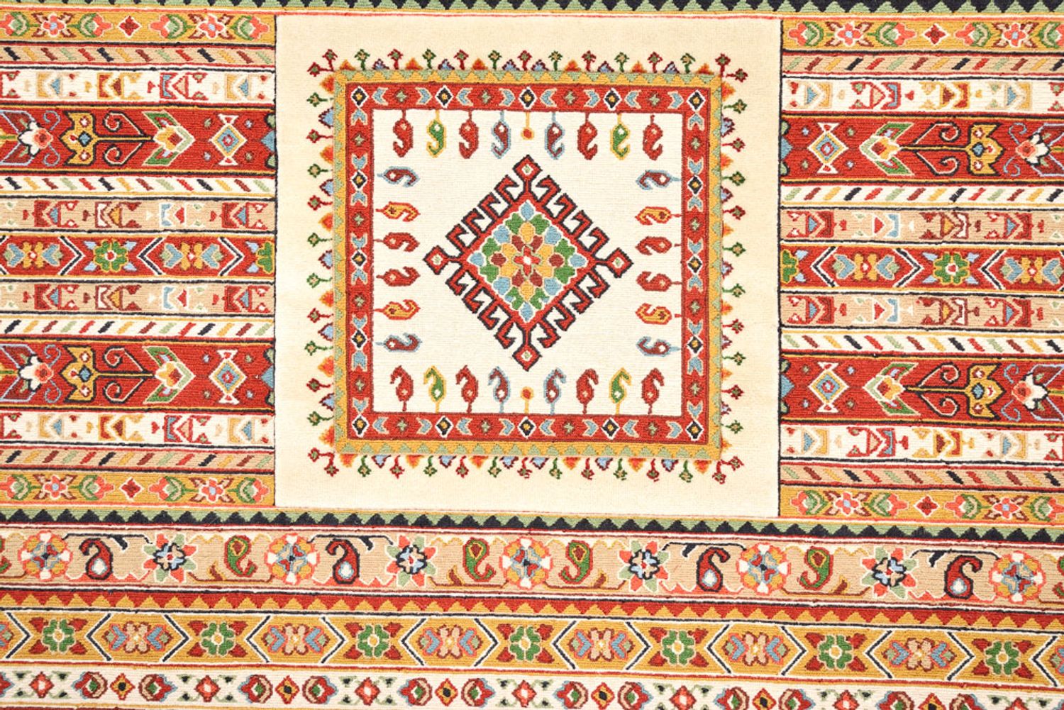 Tappeto orientale - 296 x 199 cm - beige chiaro