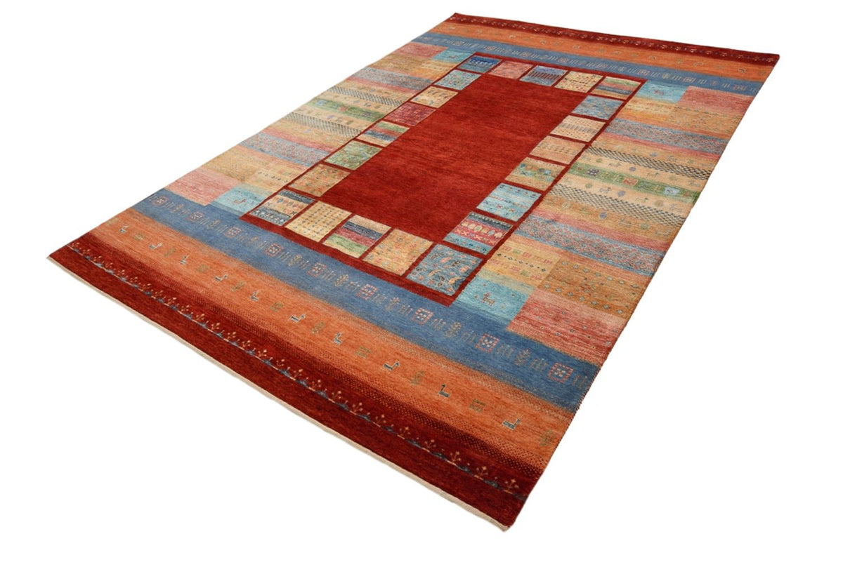 Tappeto Gabbeh - Loribaft Indus - 299 x 203 cm - rosso
