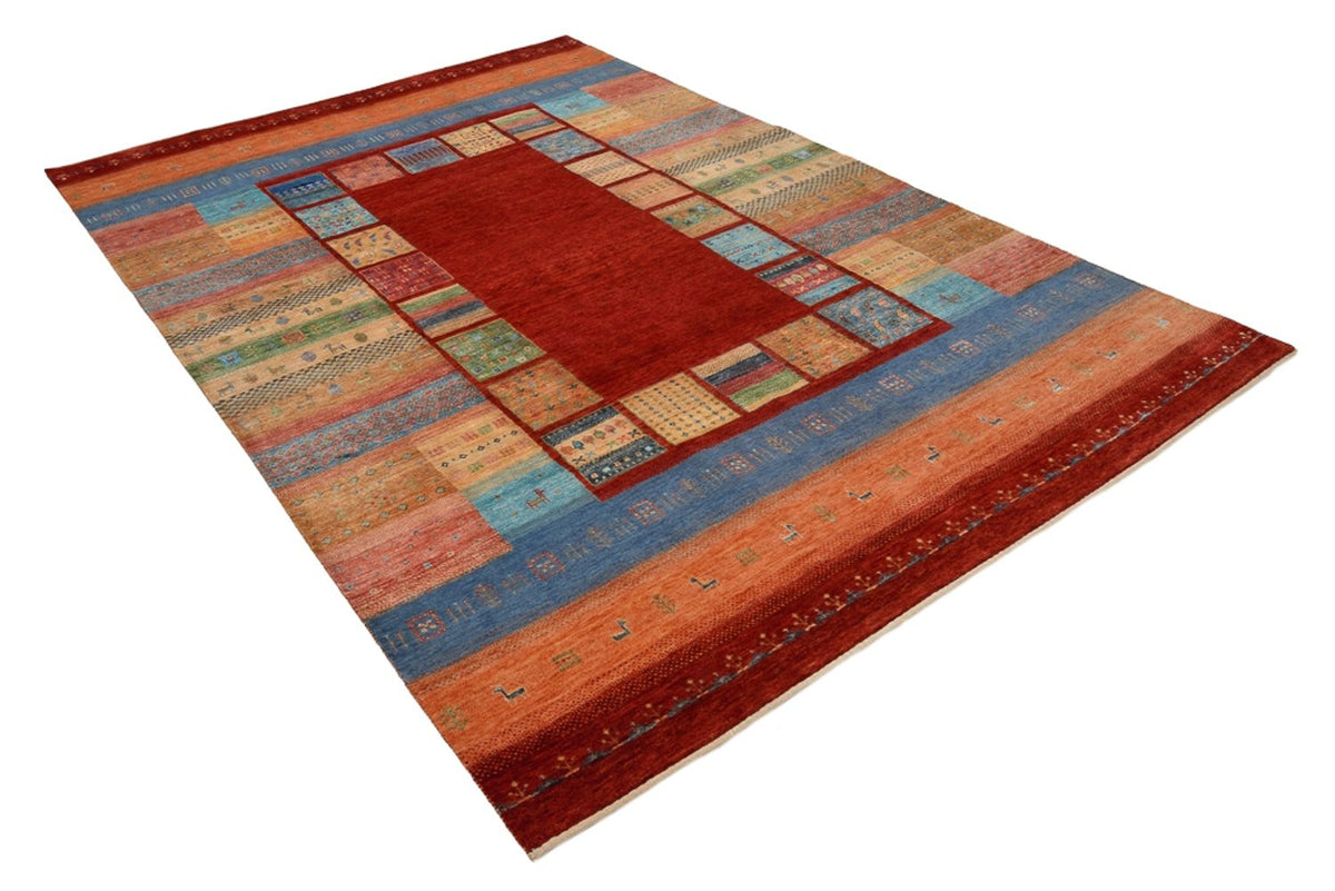 Tappeto Gabbeh - Loribaft Indus - 299 x 203 cm - rosso