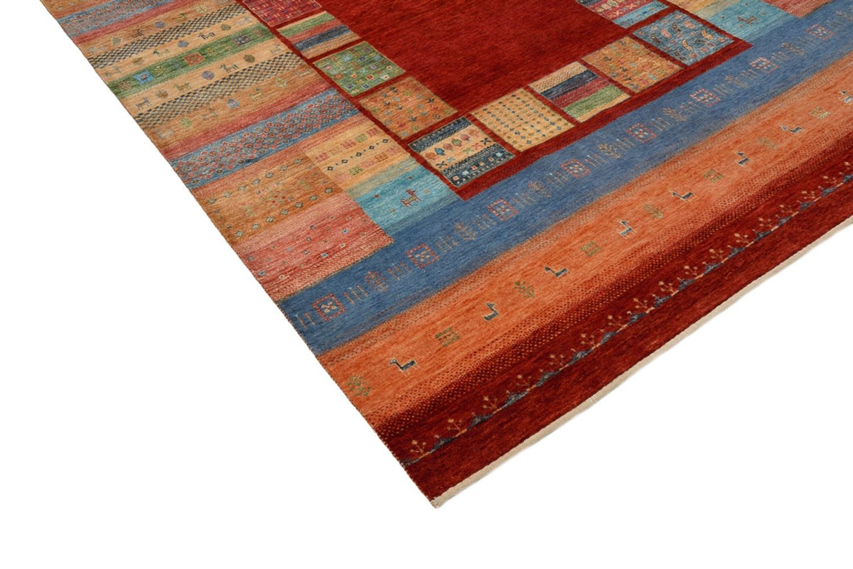 Tappeto Gabbeh - Loribaft Indus - 299 x 203 cm - rosso