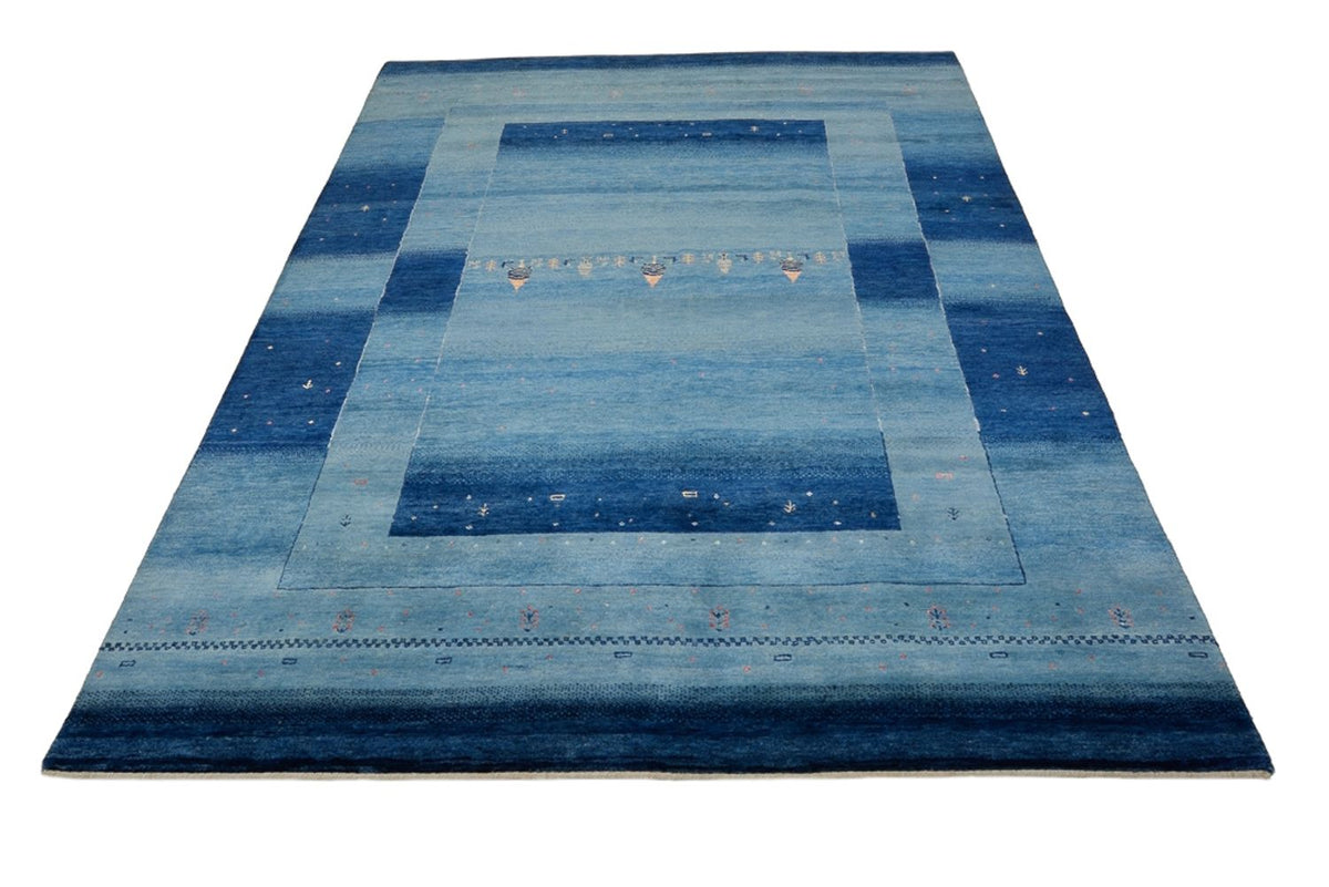 Tappeto Gabbeh - Loribaft Indus - 241 x 175 cm - blu