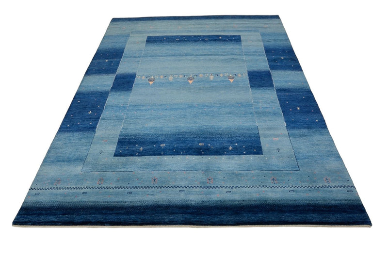 Tappeto Gabbeh - Loribaft Indus - 241 x 175 cm - blu