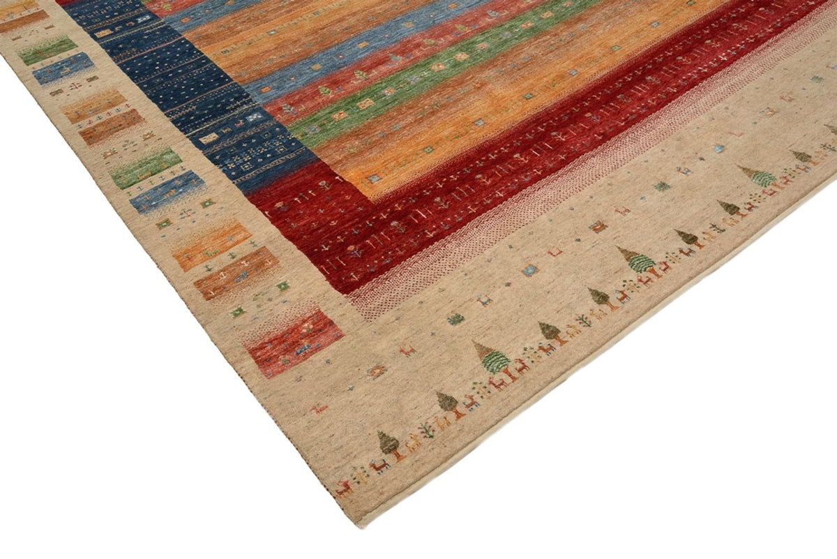 Tappeto Gabbeh - Loribaft Indus - 343 x 241 cm - multicolore