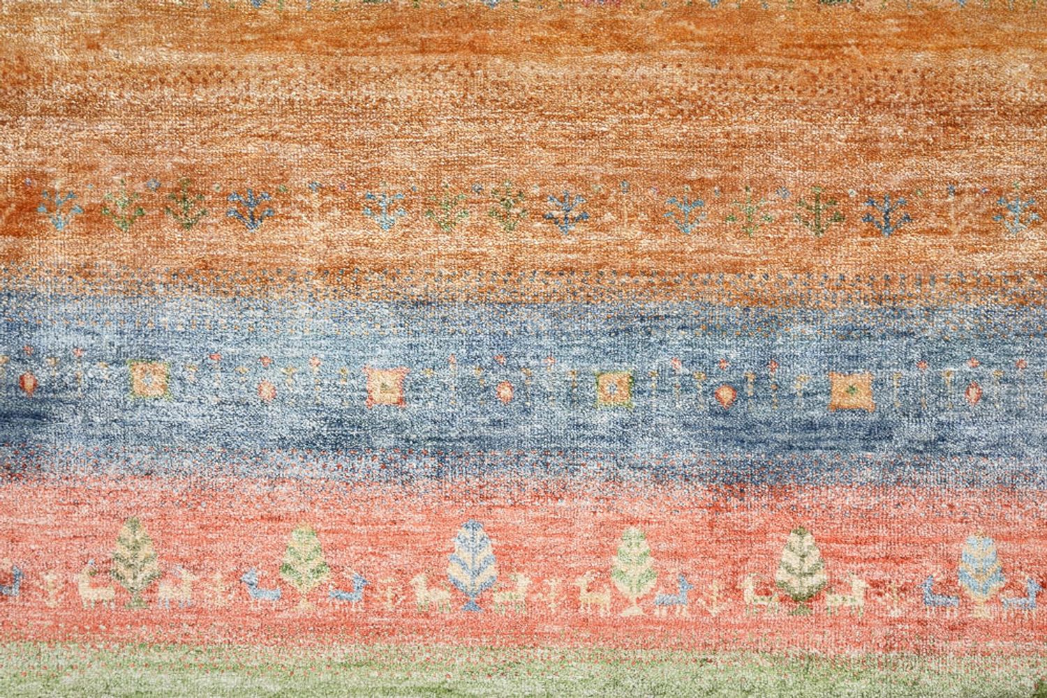 Tappeto Gabbeh - Loribaft Indus - 343 x 241 cm - multicolore