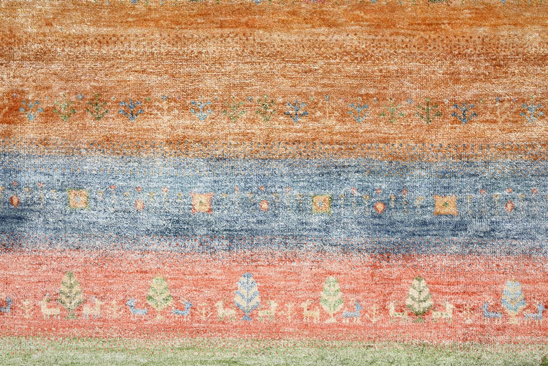 Tappeto Gabbeh - Loribaft Indus - 343 x 241 cm - multicolore
