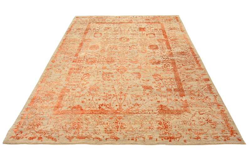 Tappeto di design - 285 x 197 cm - ruggine