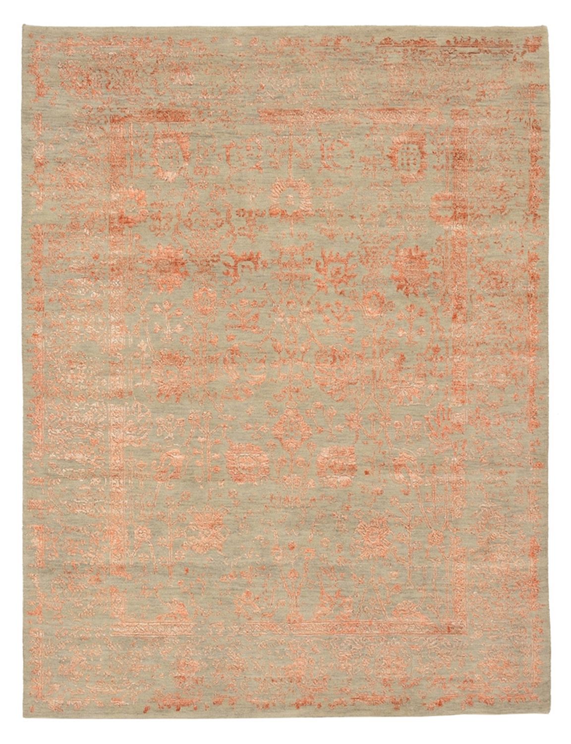 Tappeto di design - 196 x 150 cm - ruggine