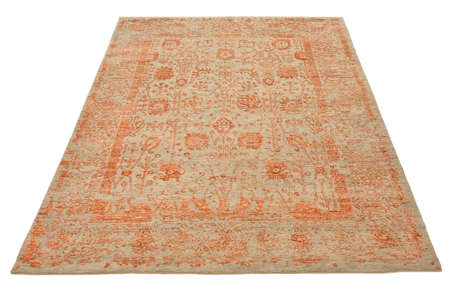 Tappeto di design - 196 x 150 cm - ruggine