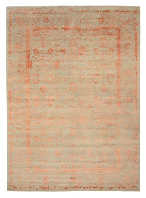 Tappeto di design - 342 x 248 cm - ruggine
