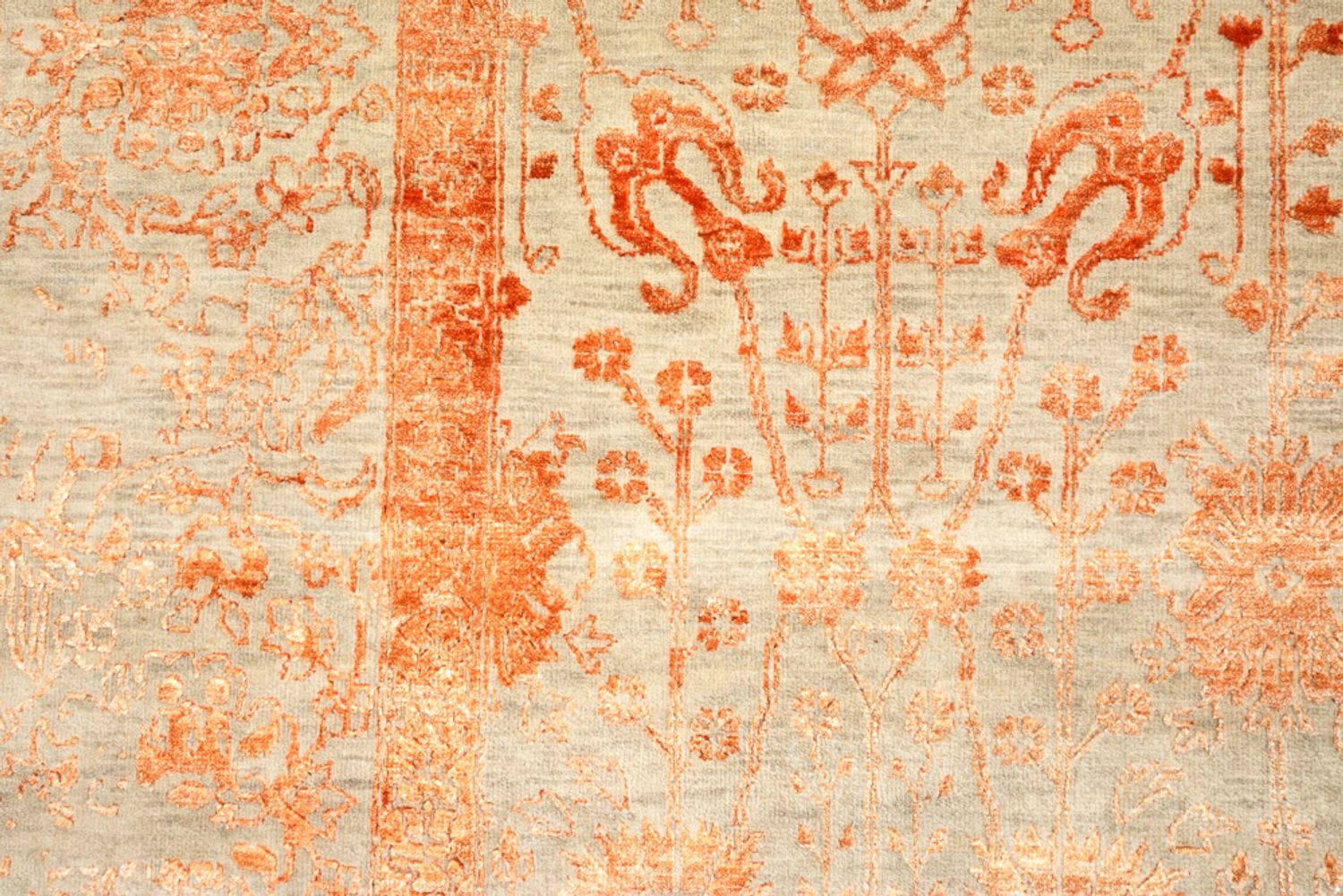 Tappeto di design - 342 x 248 cm - ruggine