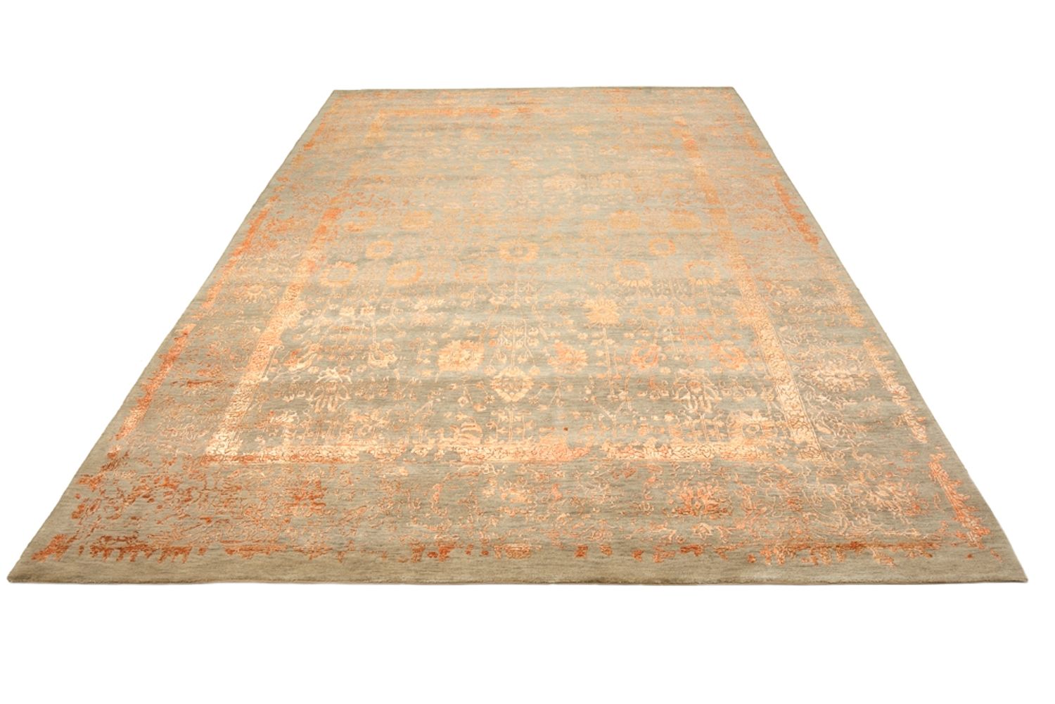 Tappeto di design - 342 x 248 cm - ruggine