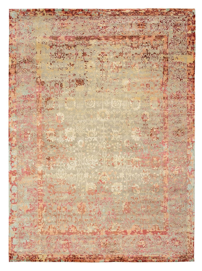 Tappeto di design - 340 x 248 cm - terracotta