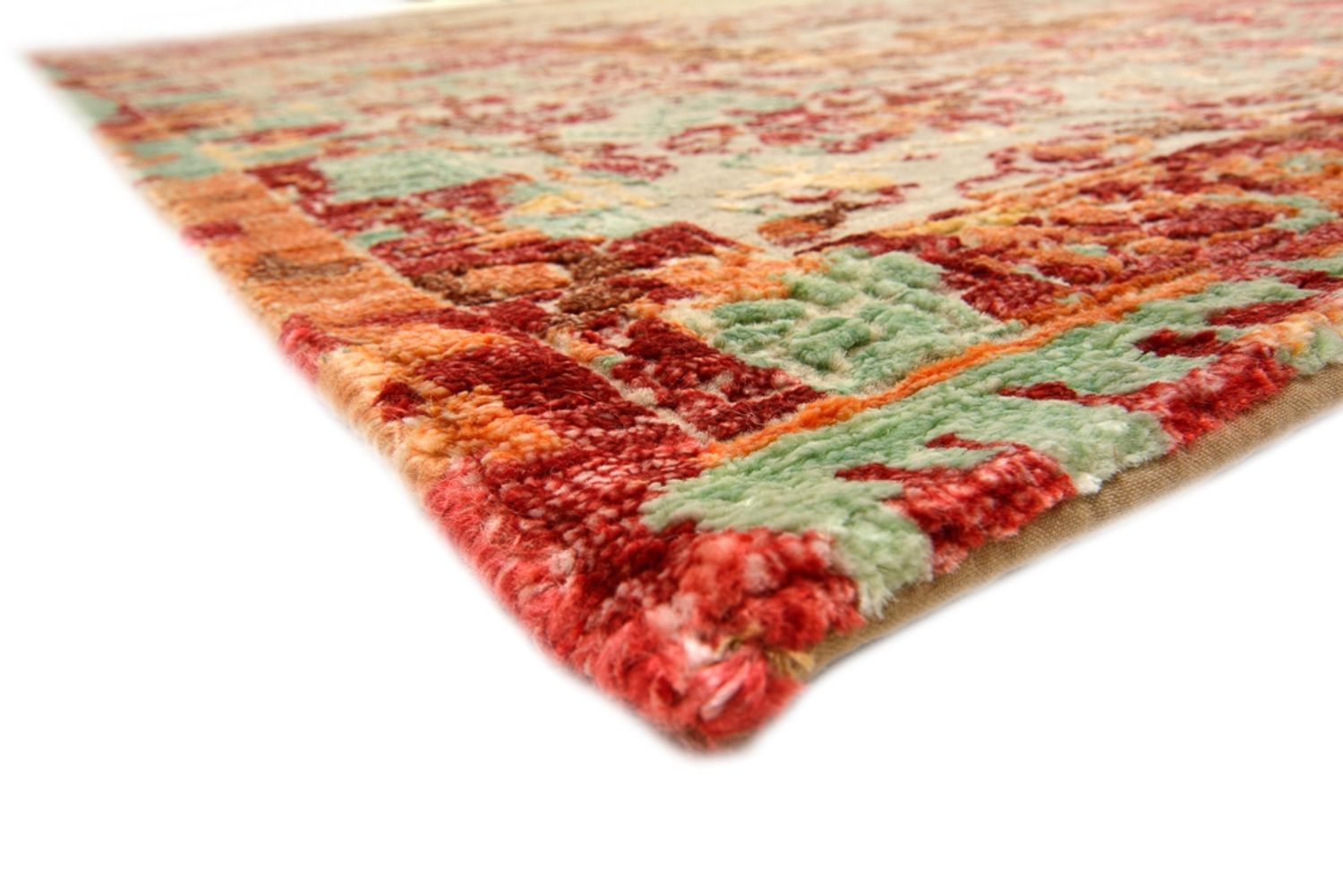 Tappeto di design - 340 x 248 cm - terracotta