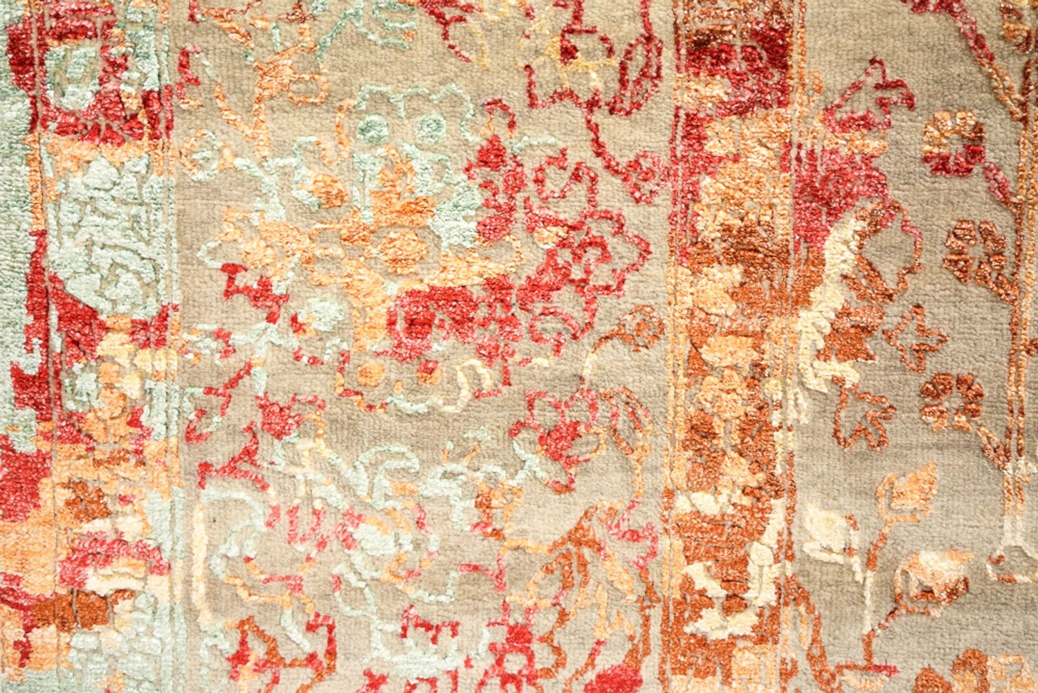 Tappeto di design - 340 x 248 cm - terracotta