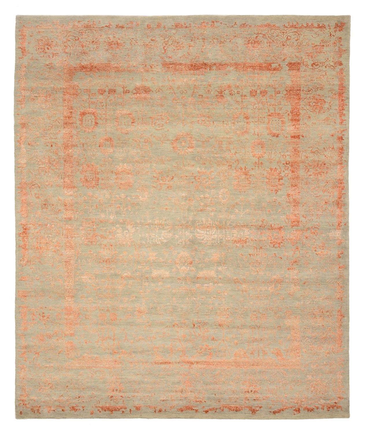 Tappeto di design - 299 x 249 cm - ruggine