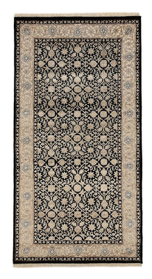 Tappeto orientale - Bidjar - Indo - 143 x 74 cm - blu scuro