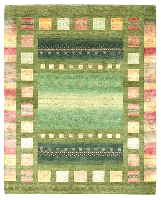Tappeto Gabbeh - Loribaft Indus - 303 x 244 cm - verde