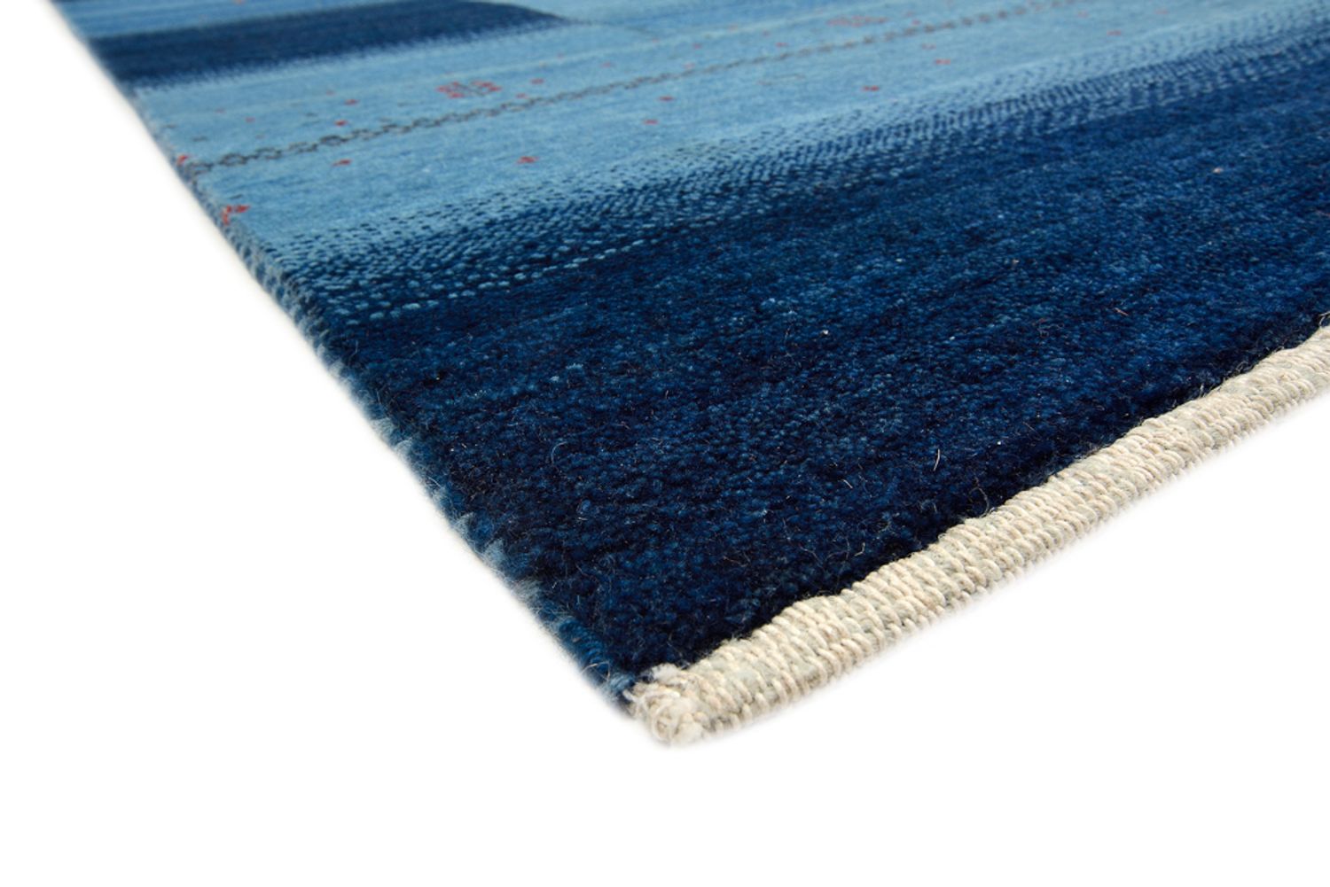 Tappeto Gabbeh - Loribaft Indus - 304 x 243 cm - blu chiaro
