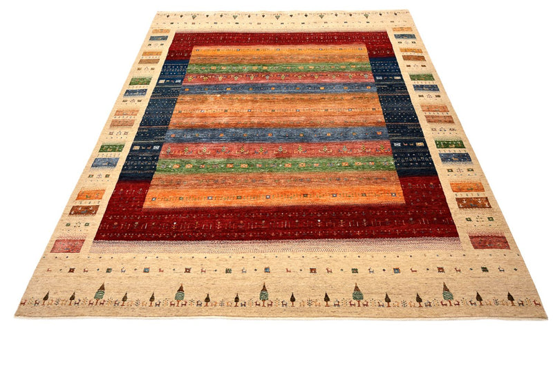 Tappeto Gabbeh - Loribaft Indus - 300 x 251 cm - multicolore