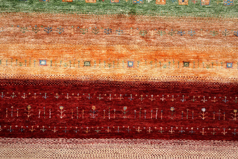 Tappeto Gabbeh - Loribaft Indus - 300 x 251 cm - multicolore
