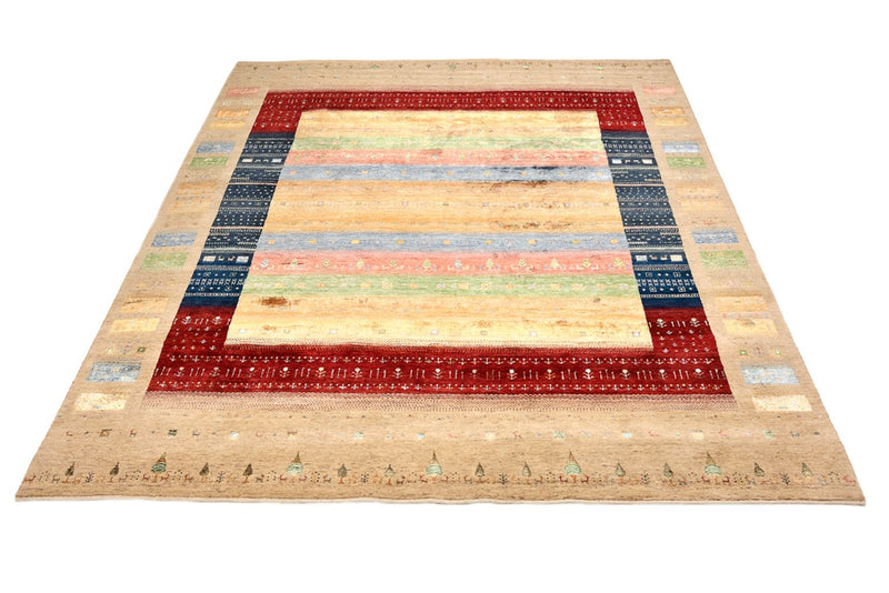 Tappeto Gabbeh - Loribaft Indus - 300 x 251 cm - multicolore