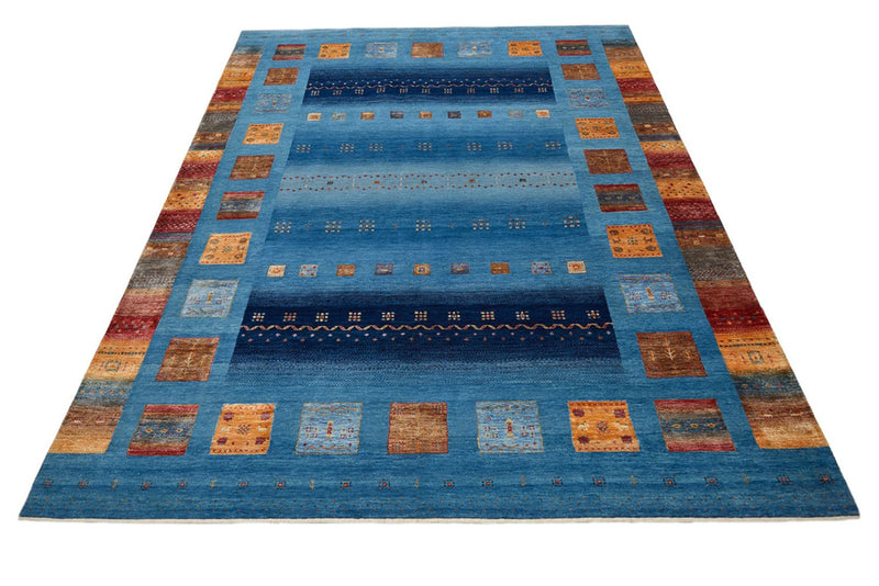 Tappeto Gabbeh - Loribaft Indus - 338 x 249 cm - blu