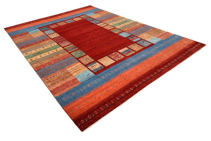 Tappeto Gabbeh - Loribaft Indus - 299 x 207 cm - rosso