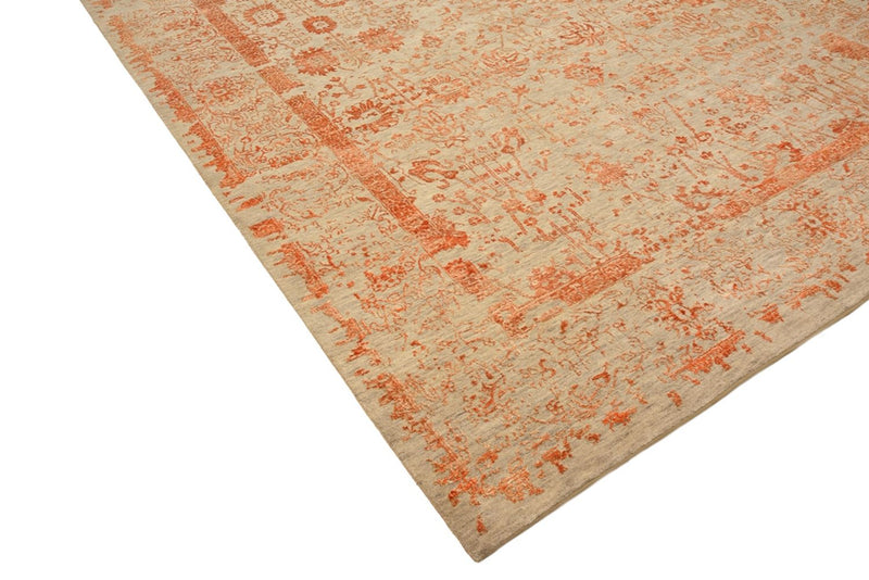 Tappeto di design - 340 x 243 cm - ruggine