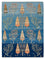 Tappeto Gabbeh - Loribaft Indus - 206 x 155 cm - blu